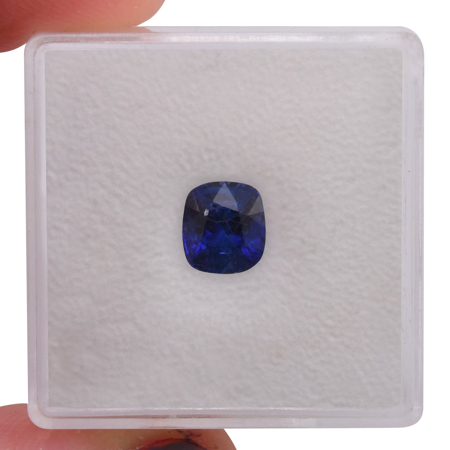 1.50 Carat Blue SRI LANKAN Cushion Sapphire