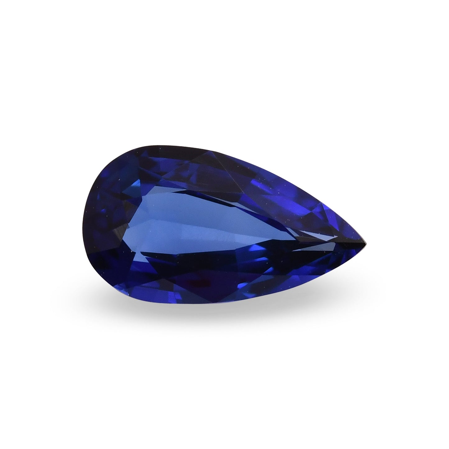 1,88 Karat blauer birnenförmiger Saphir aus Sri Lanka