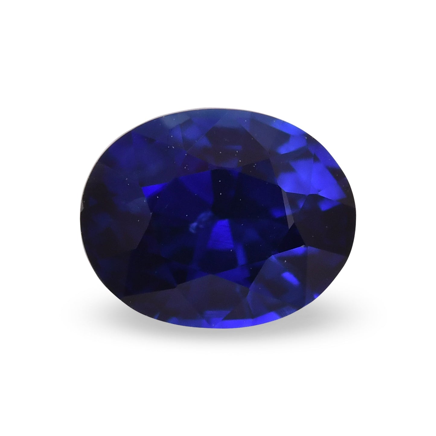 1,10 Karat blauer ovaler Saphir aus Sri Lanka