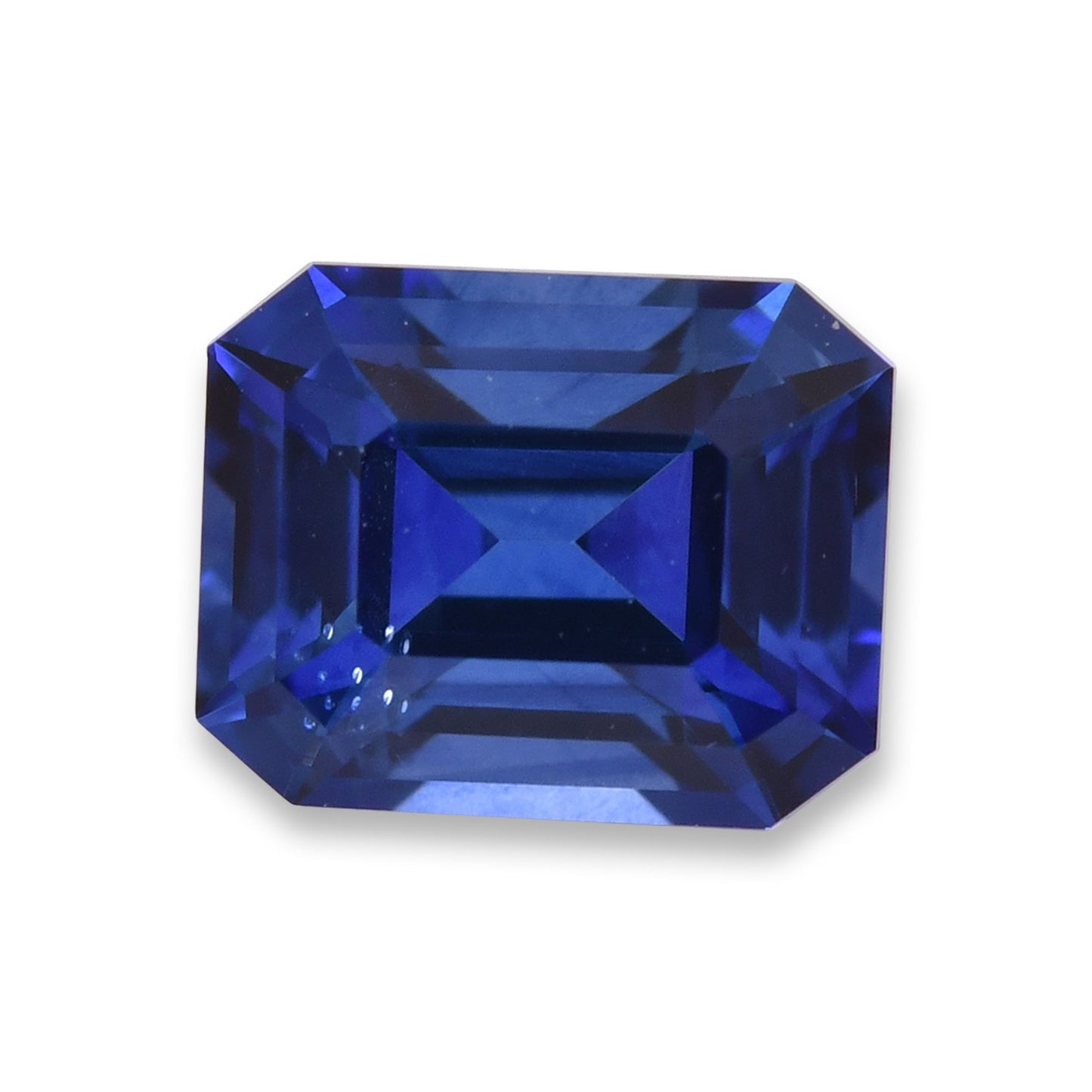 1,35 Karat blauer Smaragd-Saphir aus Sri Lanka