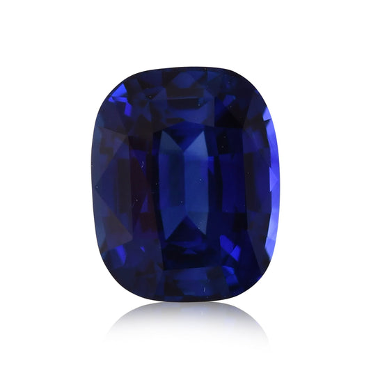 1,34 Karat blauer Kissen-Saphir aus Sri Lanka