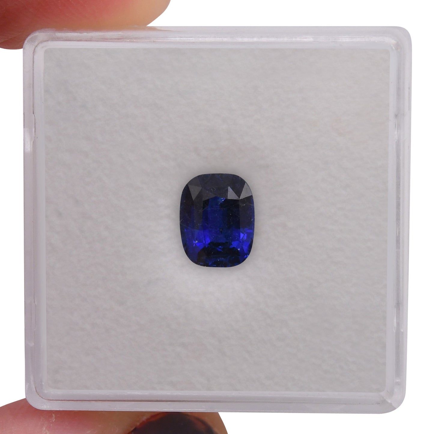 1.34 Carat Blue SRI LANKAN Cushion Sapphire