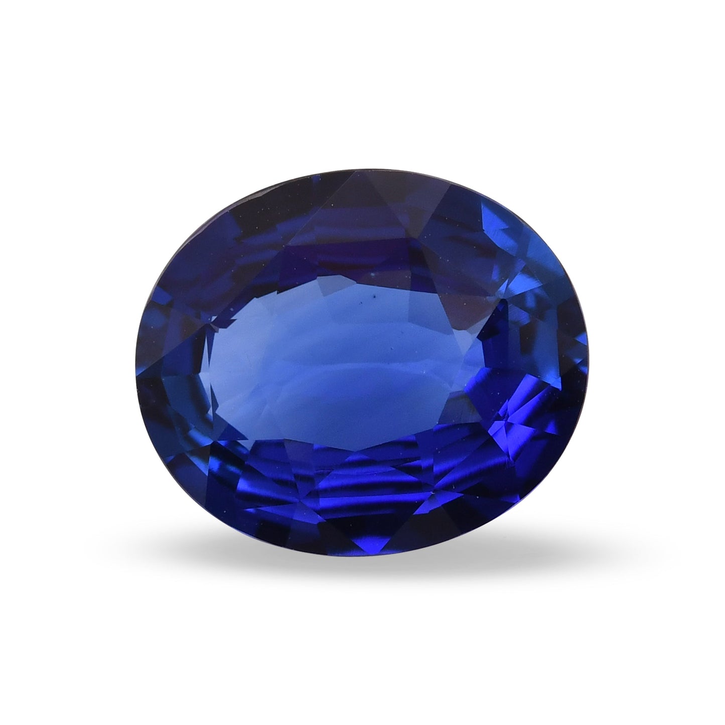 10,03 Karat blauer ovaler Saphir aus Sri Lanka (CD)