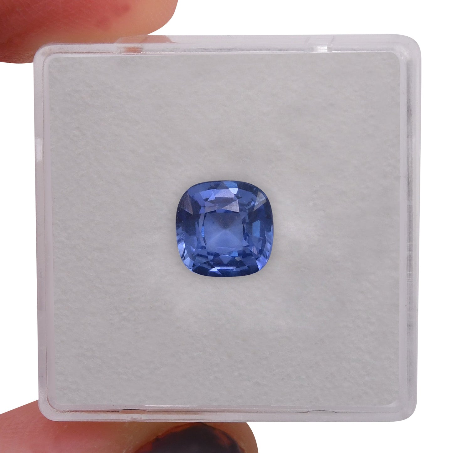 1.86 Carat Blue SRI LANKAN Cushion Sapphire