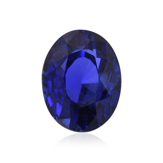 3,04 Karat blauer ovaler Saphir aus Sri Lanka