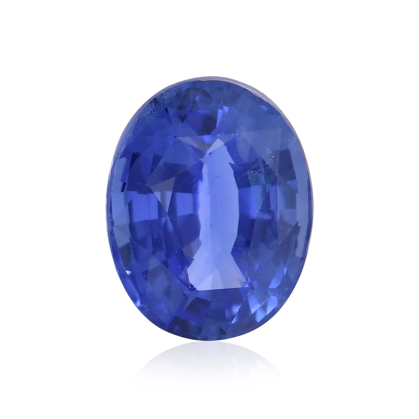 3.55 Carat Blue SRI LANKAN Oval Sapphire CD