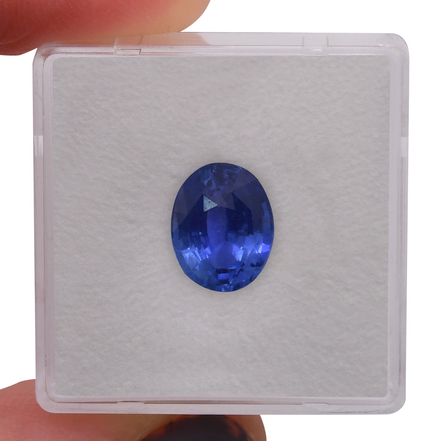 3.55 Carat Blue SRI LANKAN Oval Sapphire CD
