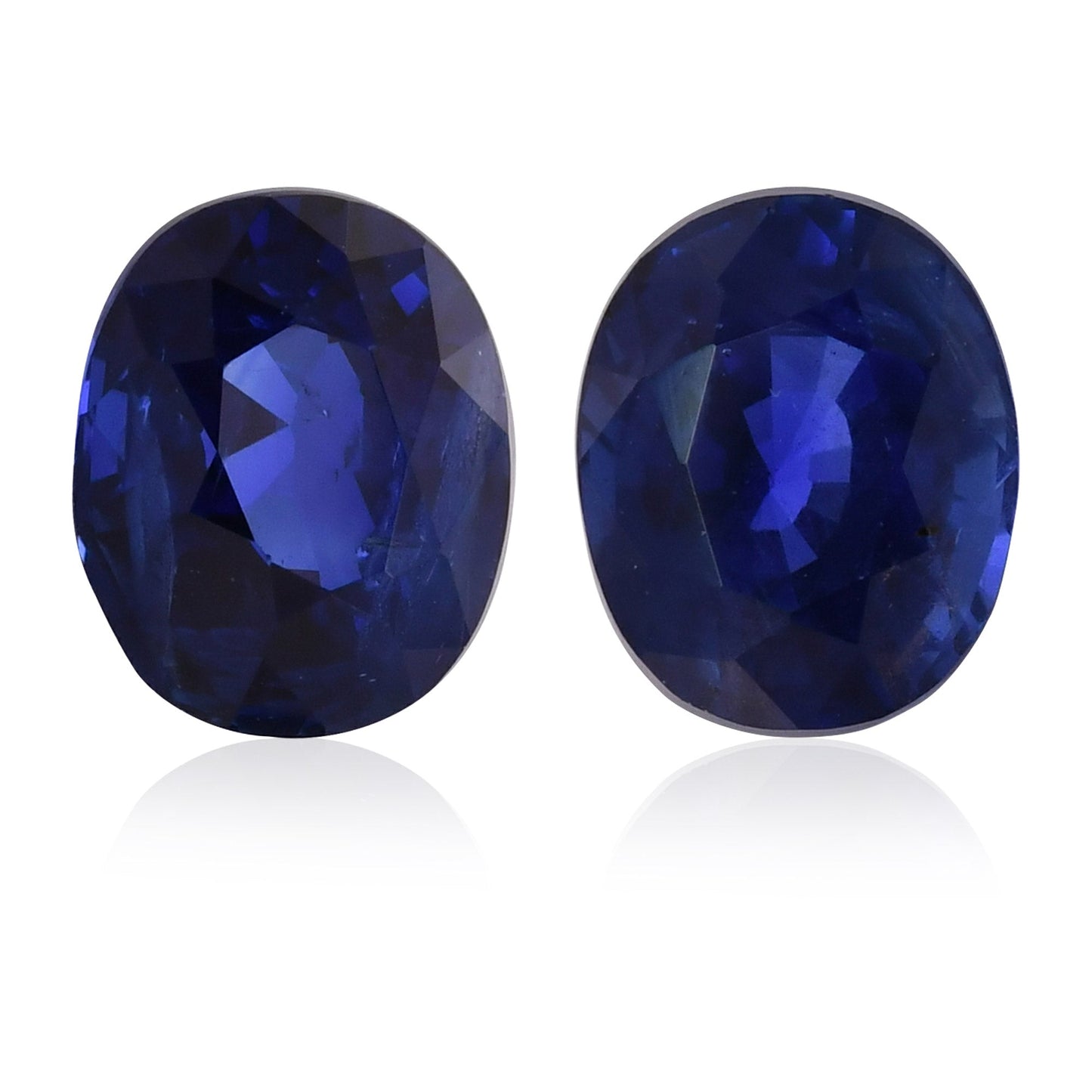 4,52 Karat blauer ovaler Saphir aus Sri Lanka (CD)