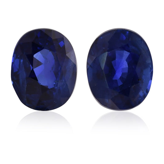 4,52 Karat blauer ovaler Saphir aus Sri Lanka (CD)