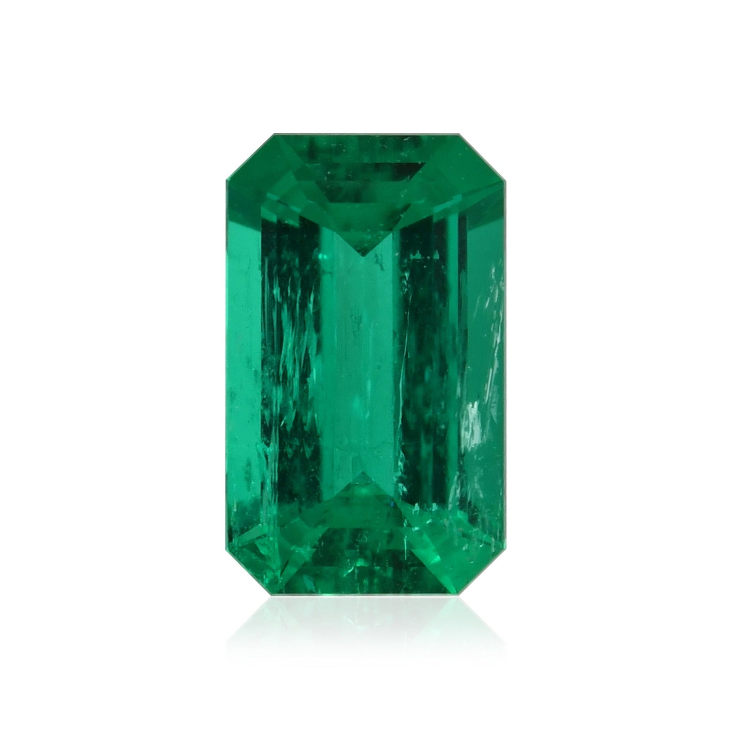 1,01 Karat Grüner kolumbianischer Smaragd Muzo Emerald CD