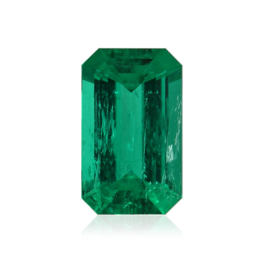 1,01 Karat Grüner kolumbianischer Smaragd Muzo Emerald CD
