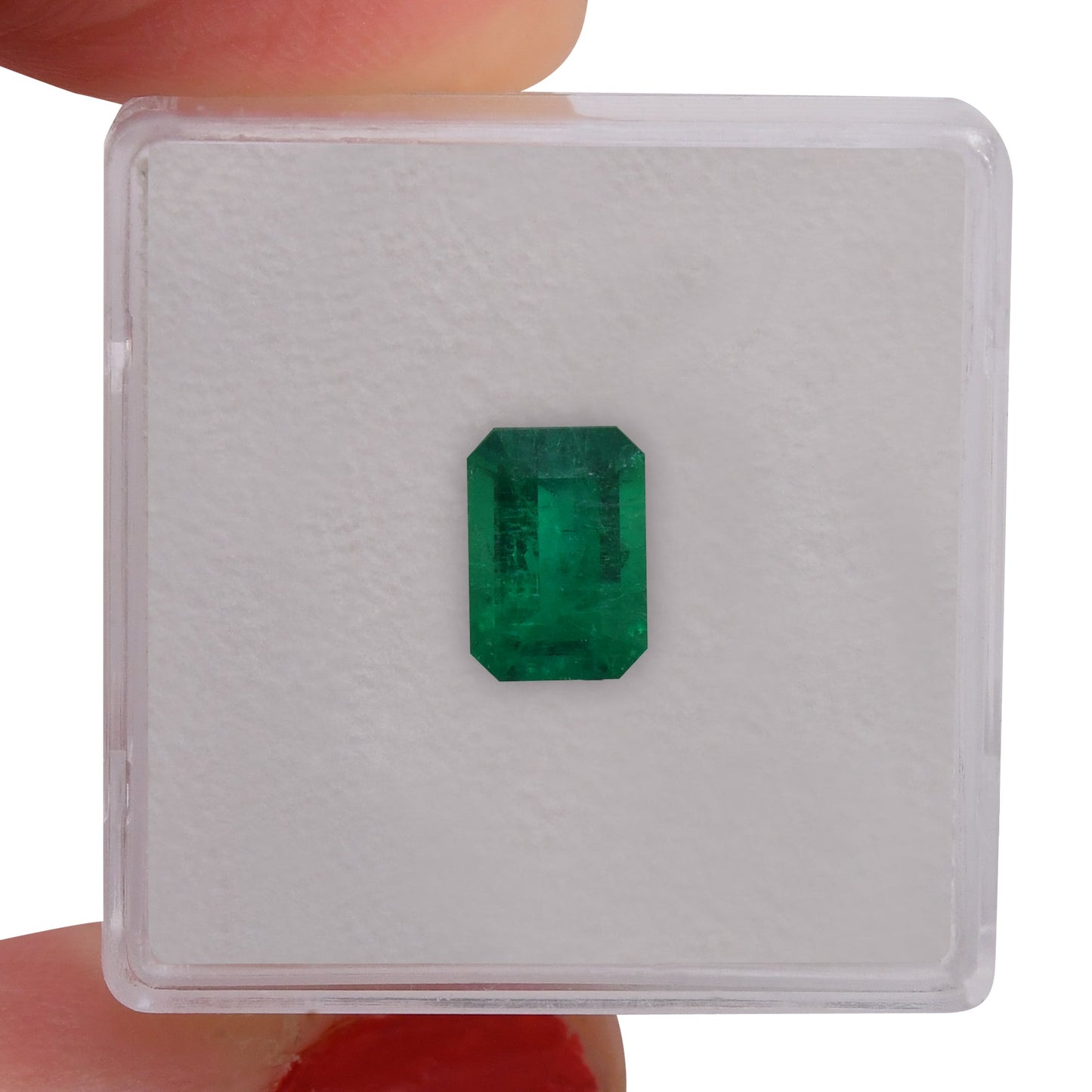 1,14 Karat Grüner kolumbianischer Smaragd Muzo Emerald CD
