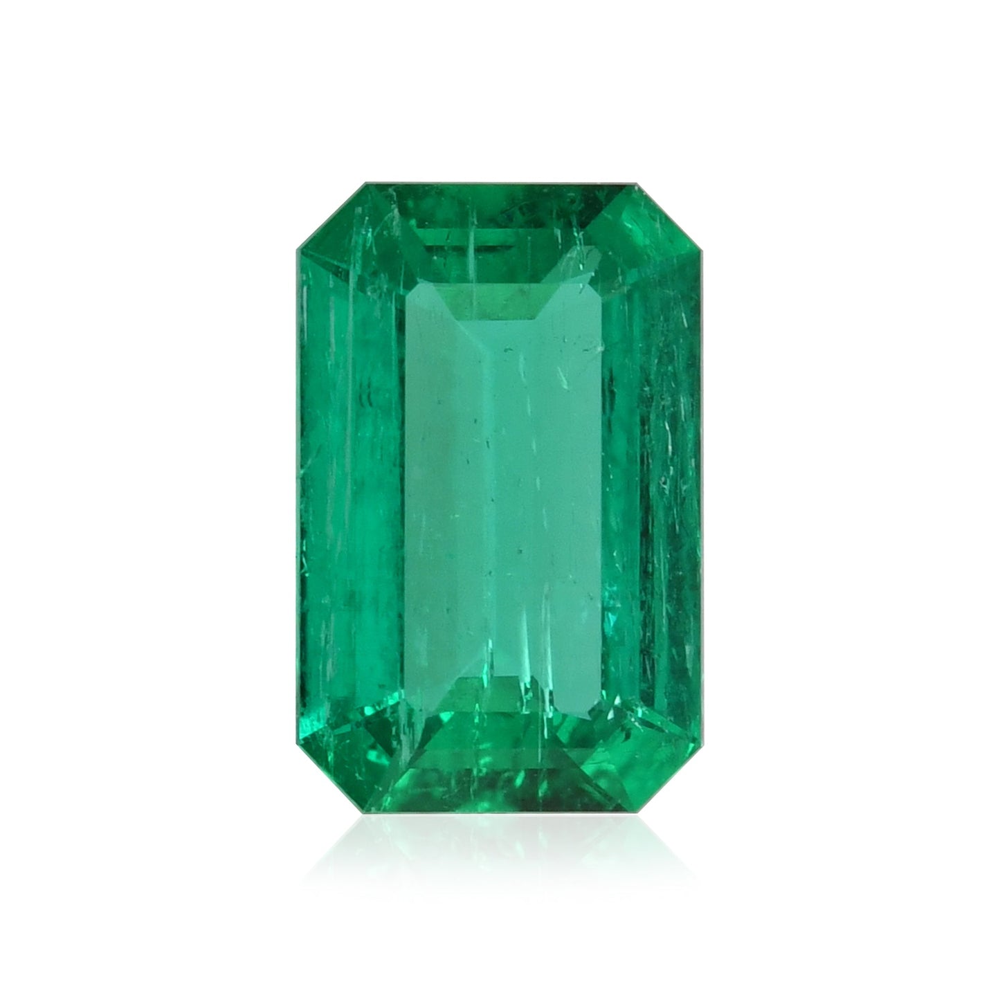 1,01 Karat Grüner kolumbianischer Smaragd Muzo Emerald CD