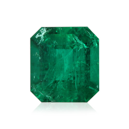 1,96 Karat Grüner kolumbianischer Smaragd Muzo Emerald CD