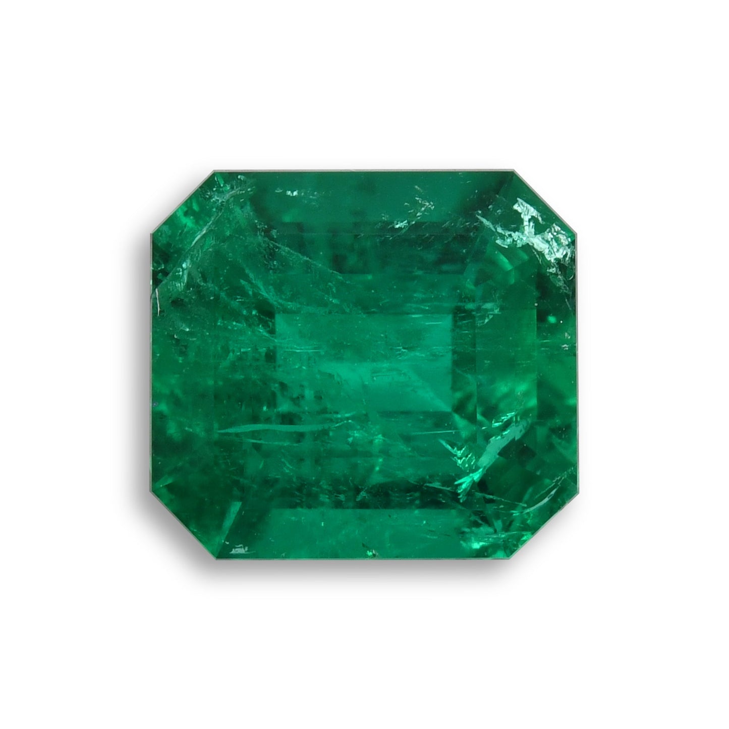 1,96 Karat Grüner kolumbianischer Smaragd Muzo Emerald CD
