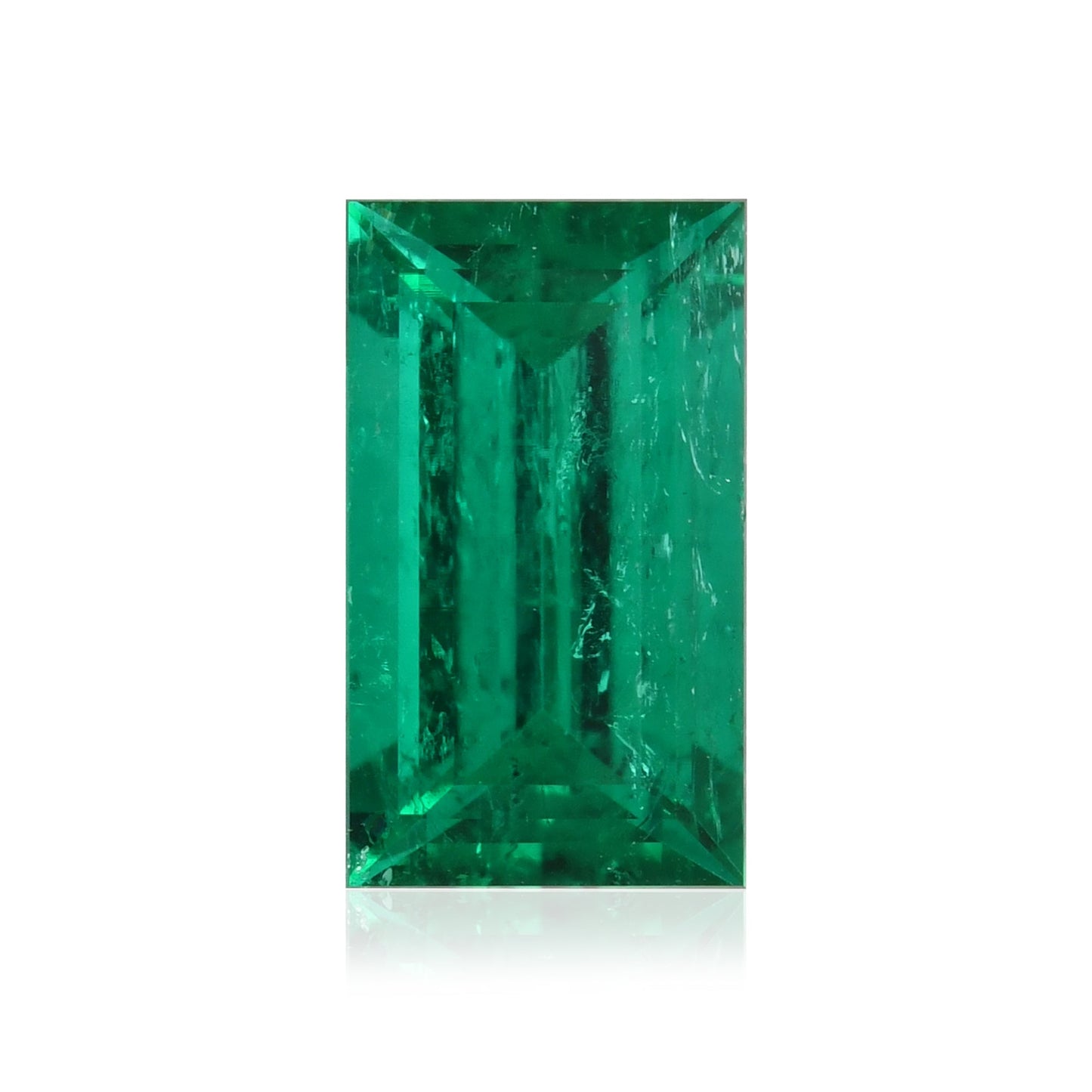 1.16 Carat Green COLOMBIAN Baguette Muzo Emerald CD