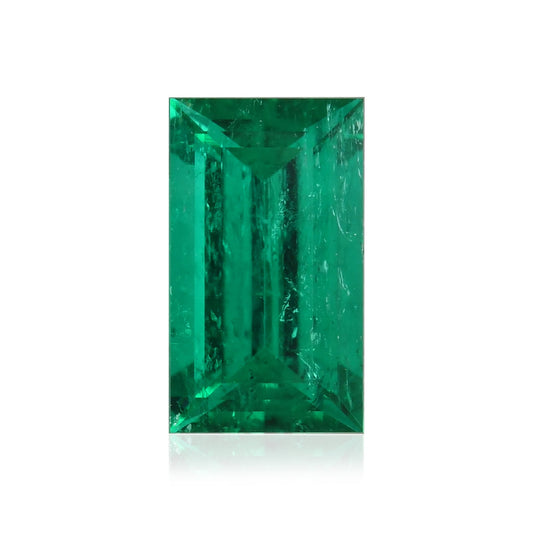 1,16 Karat Grüner kolumbianischer Baguette-Muzo-Smaragd CD