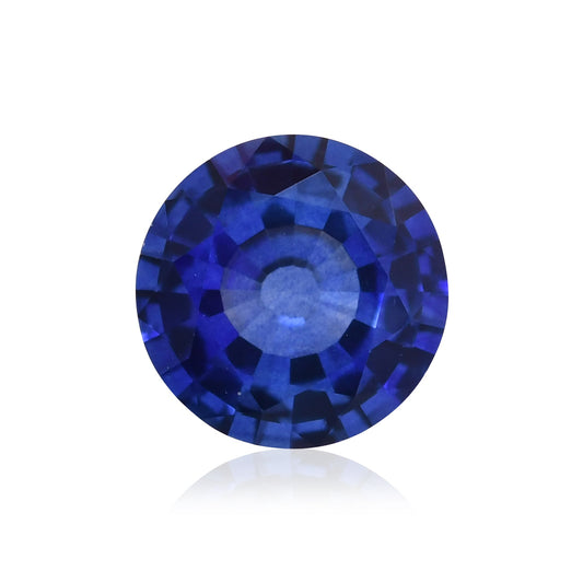 0.85 Carat Blue SRI LANKAN Round Sapphire
