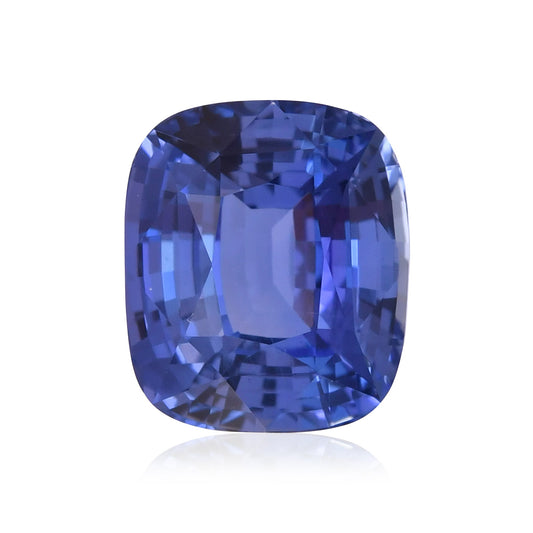 3,03 Karat blauer sri-lankischer Kissen-Saphir CD
