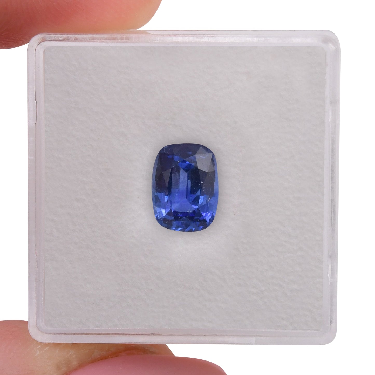 1.86 Carat Blue SRI LANKAN Cushion Sapphire