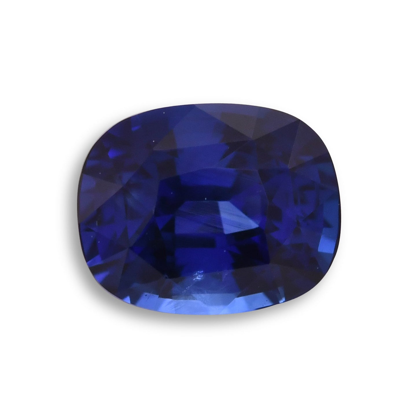 1.58 Carat Blue SRI LANKAN Cushion Sapphire
