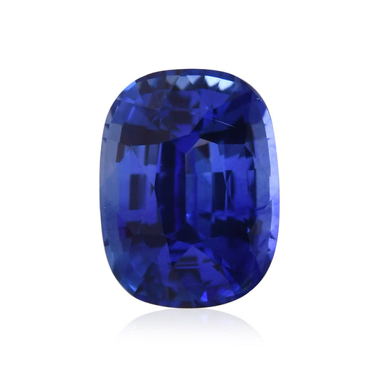 1.58 Carat Blue SRI LANKAN Cushion Sapphire
