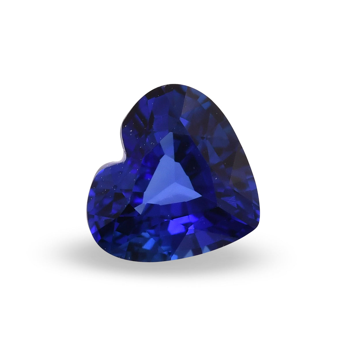 1,26 Karat blauer Herzsaphir aus Sri Lanka
