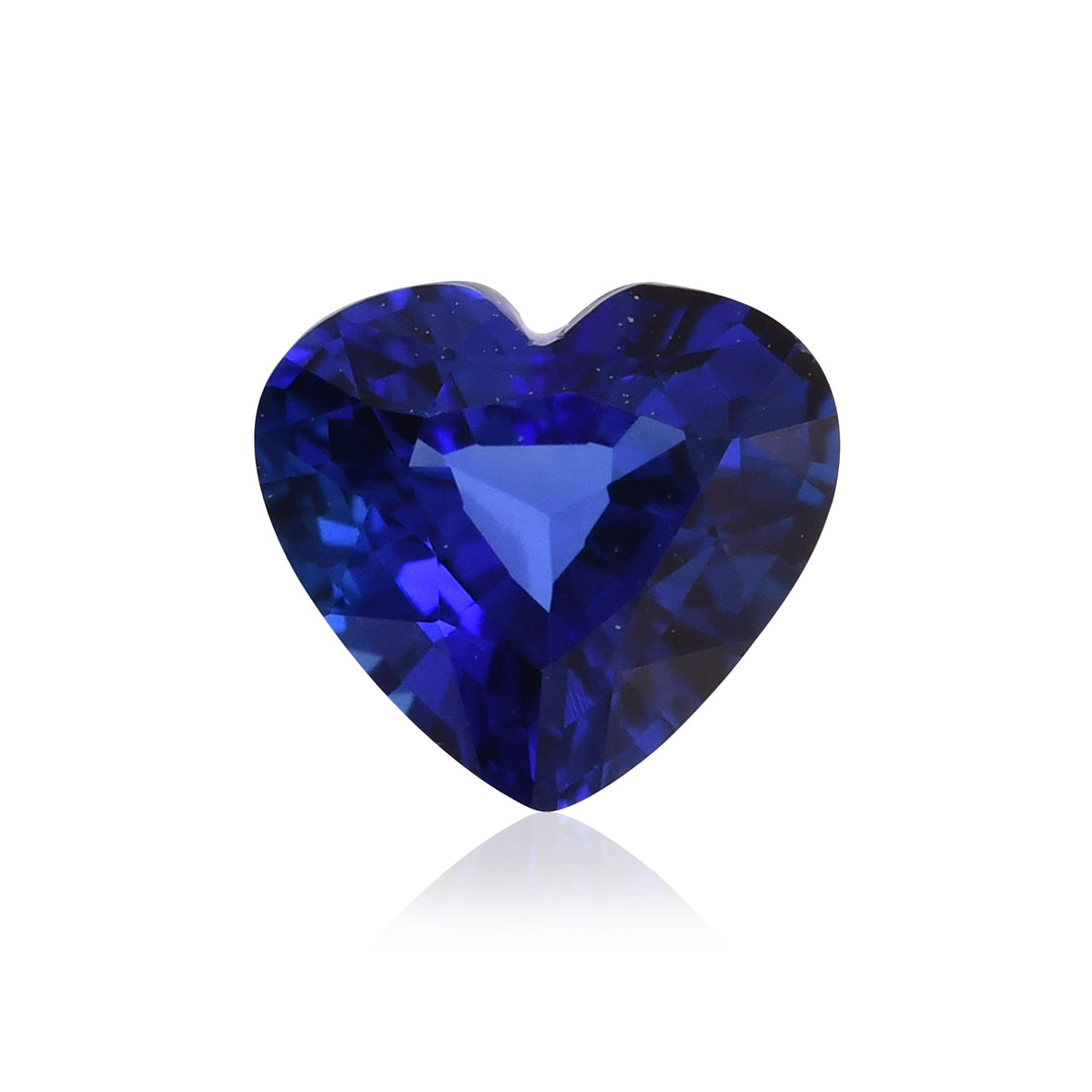 1,26 Karat blauer Herzsaphir aus Sri Lanka