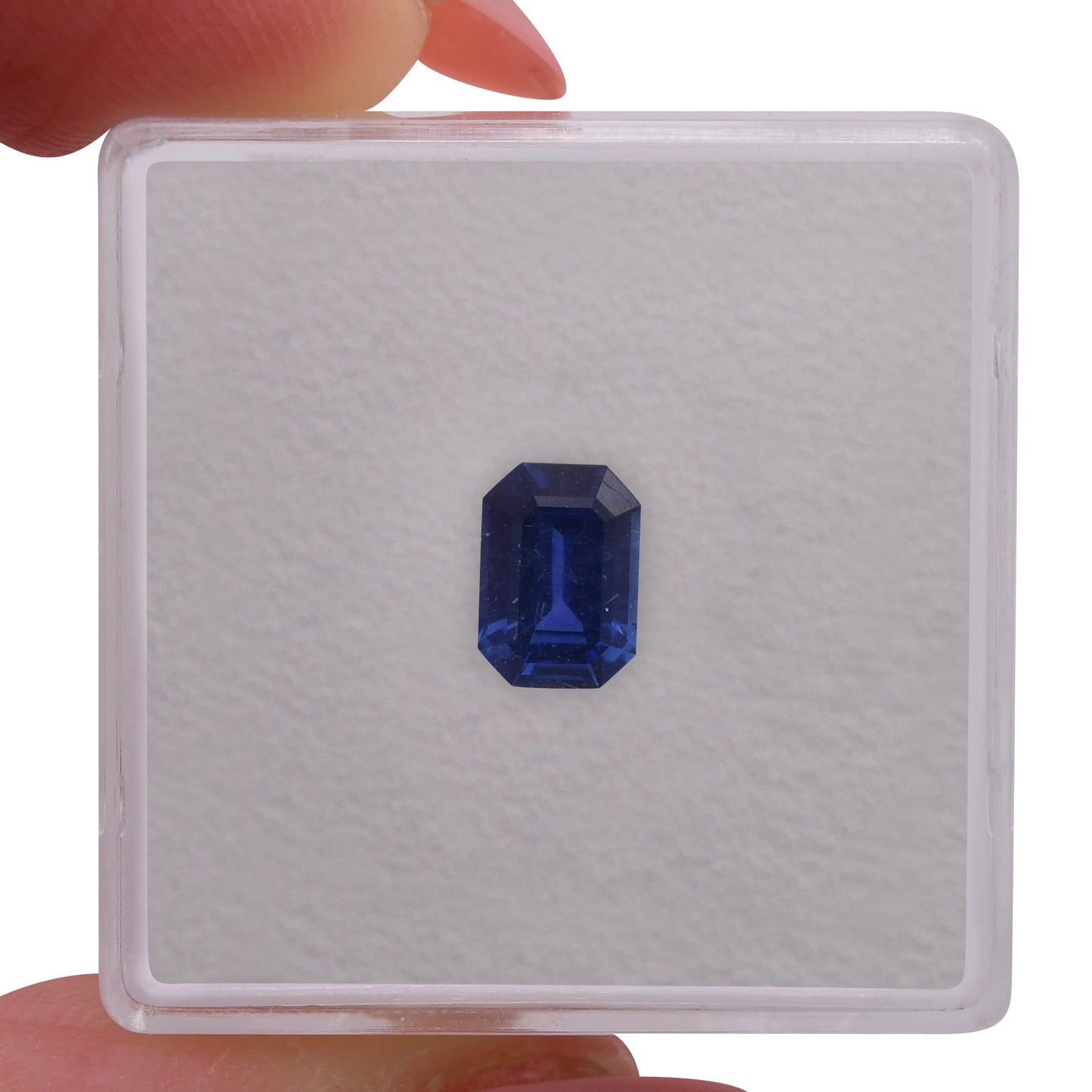 1,09 Karat blauer Smaragd-Saphir aus Sri Lanka