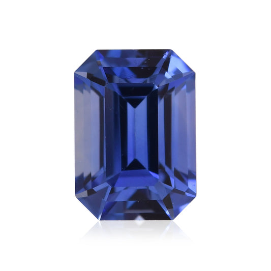 1,34 Karat blauer Smaragd-Saphir aus Sri Lanka