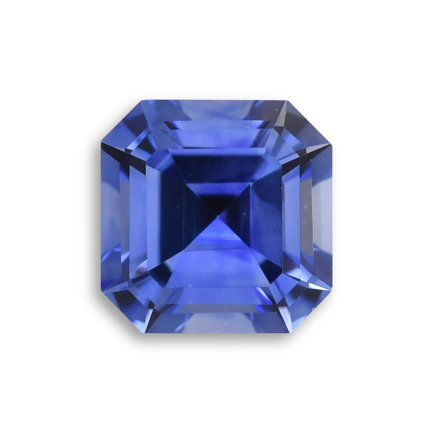 1.21 Carat Blue SRI LANKAN Sq. Emerald Sapphire
