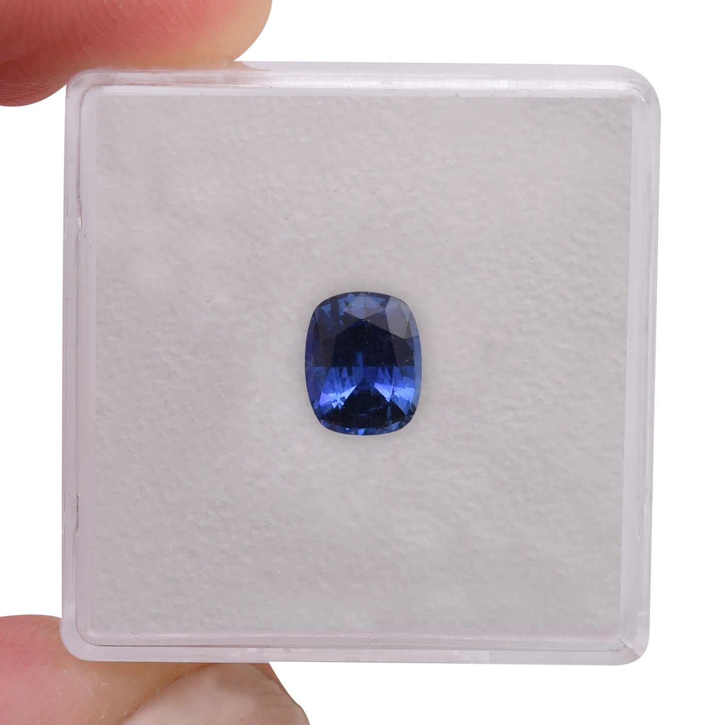 1.27 Carat Blue SRI LANKAN Cushion Sapphire