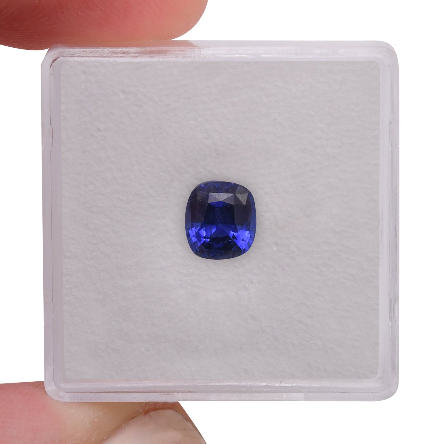 1,48 Karat blauer Kissen-Saphir aus Sri Lanka