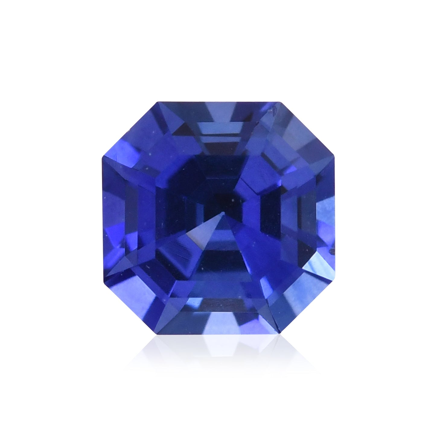 0,76 Karat blauer Smaragd-Saphir aus Sri Lanka