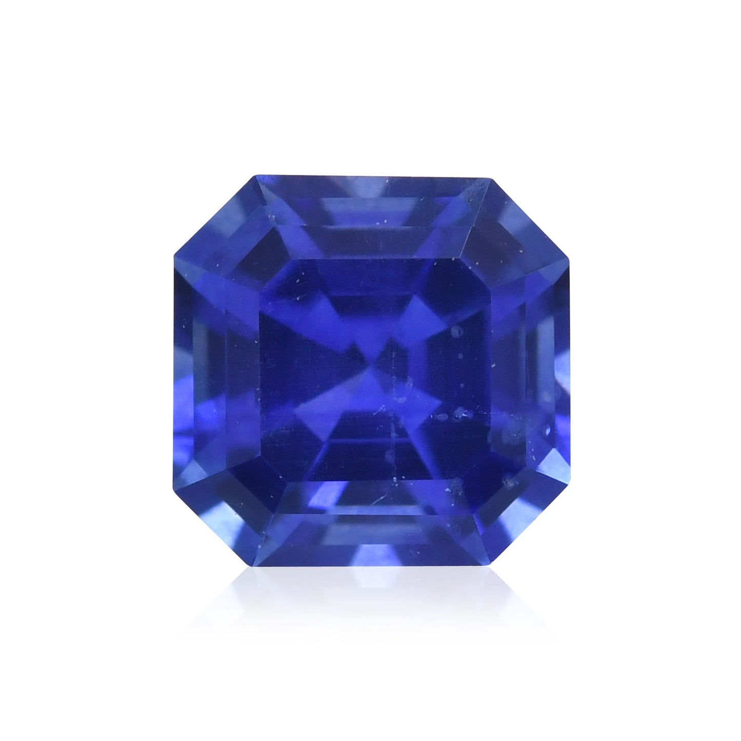 0,72 Karat blauer Smaragd-Saphir aus Sri Lanka