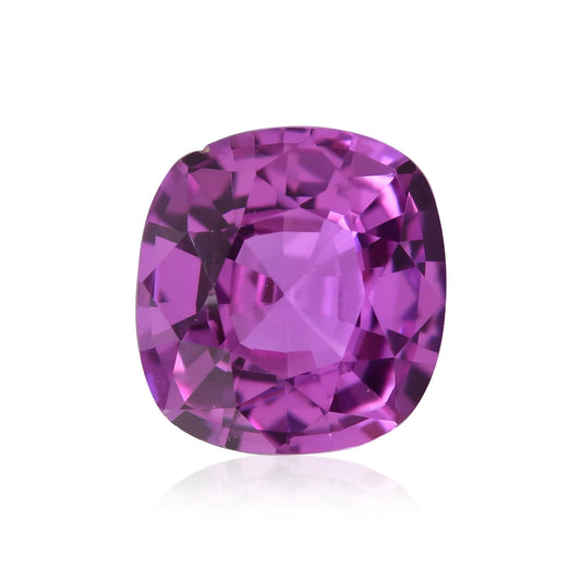 1,15 Karat rosafarbener MADAGASKAR-Kissen-Saphir