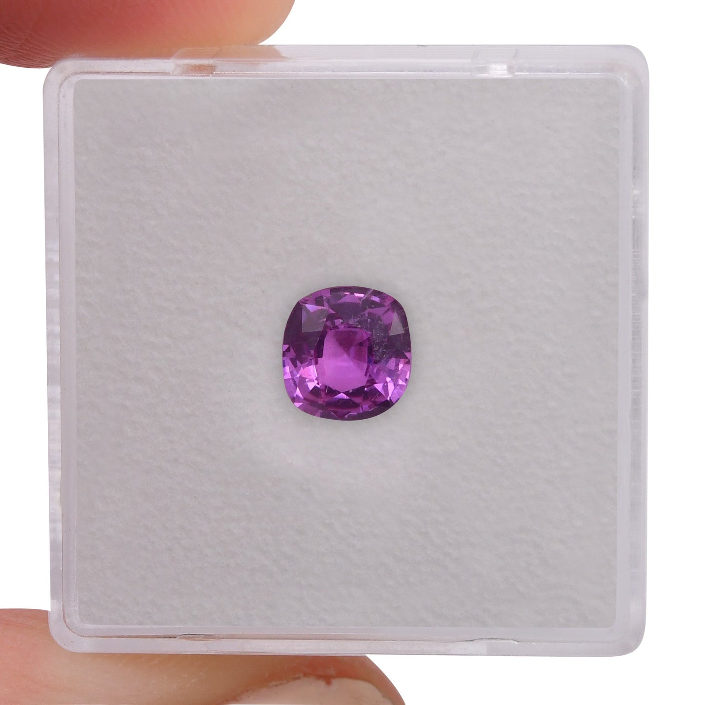 1.15 Carat Pink MADAGASCAR Cushion Sapphire
