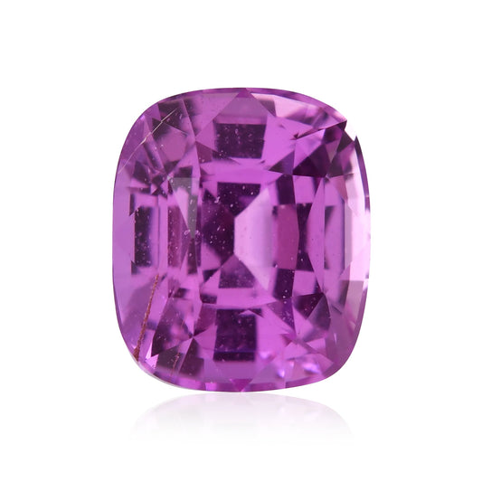 1,22 Karat rosafarbener MADAGASKAR-Kissen-Saphir