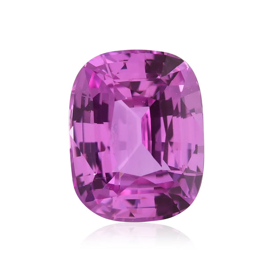 1,19 Karat rosafarbener MADAGASKAR-Kissen-Saphir