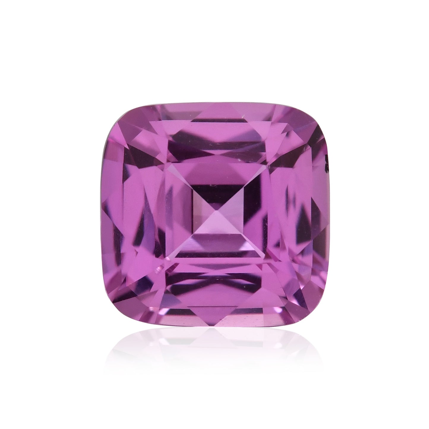 2,06 Karat rosafarbener MADAGASKAR-Kissen-Saphir