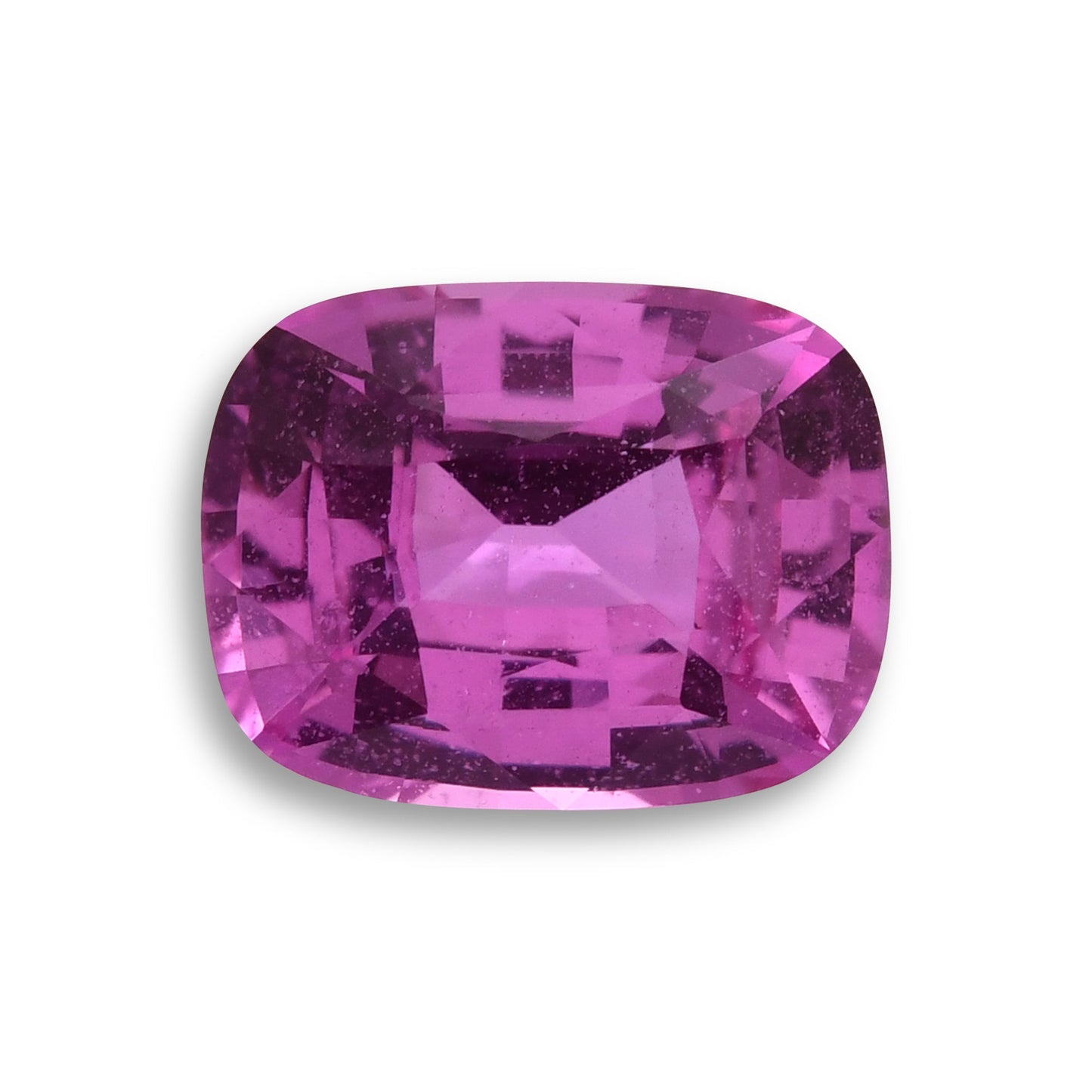 1.37 Carat Pink MADAGASCAR Cushion Sapphire