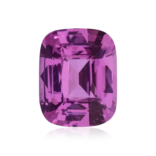 1,07 Karat rosafarbener MADAGASKAR-Kissen-Saphir