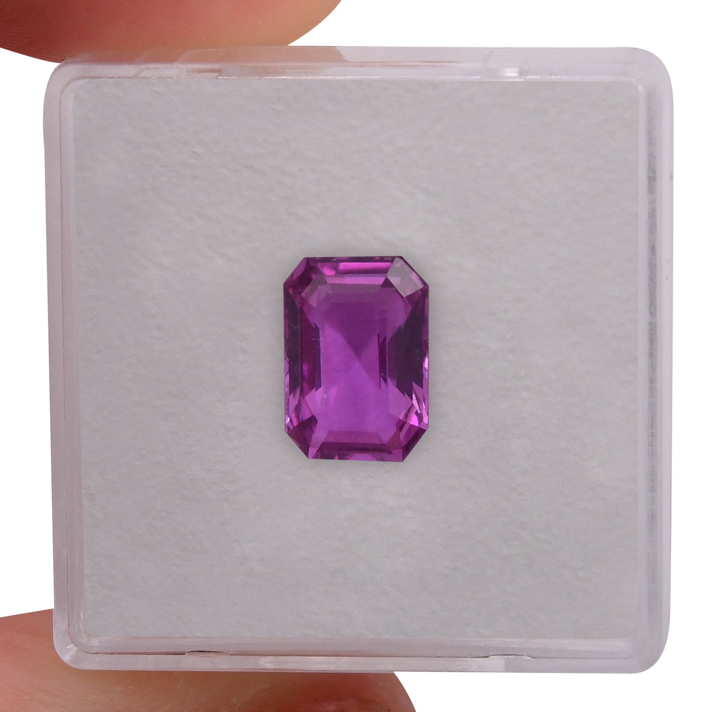 2,64 Karat violetter Smaragd-Saphir aus Sri Lanka, GIA