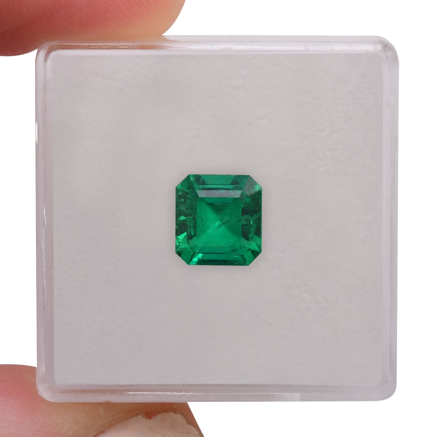 1,19 Karat Grüner kolumbianischer Smaragd Muzo Emerald CD