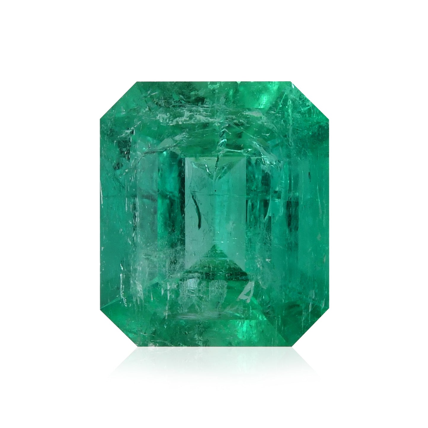 3.63 Carat Green COLOMBIAN Emerald Muzo Emerald CD