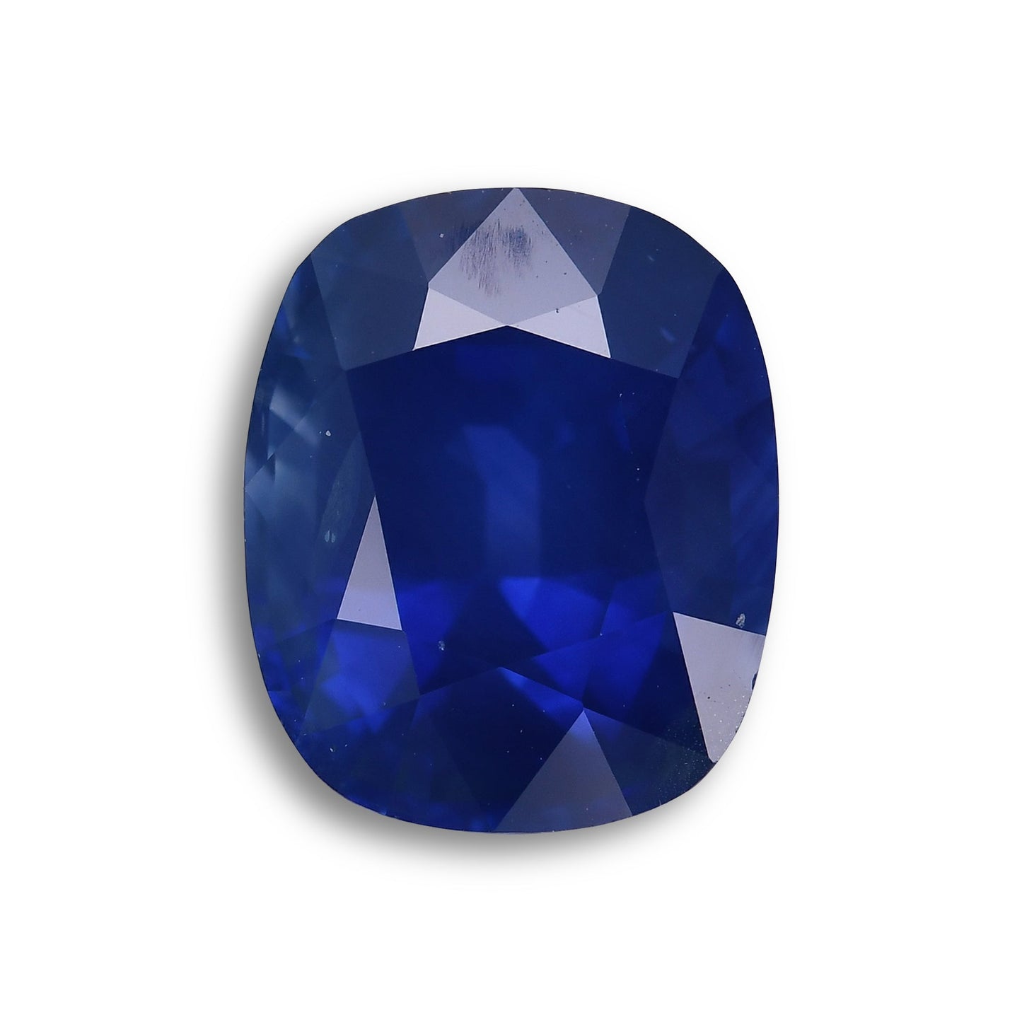 4.92 Carat Blue SRI LANKAN Cushion Sapphire GRS