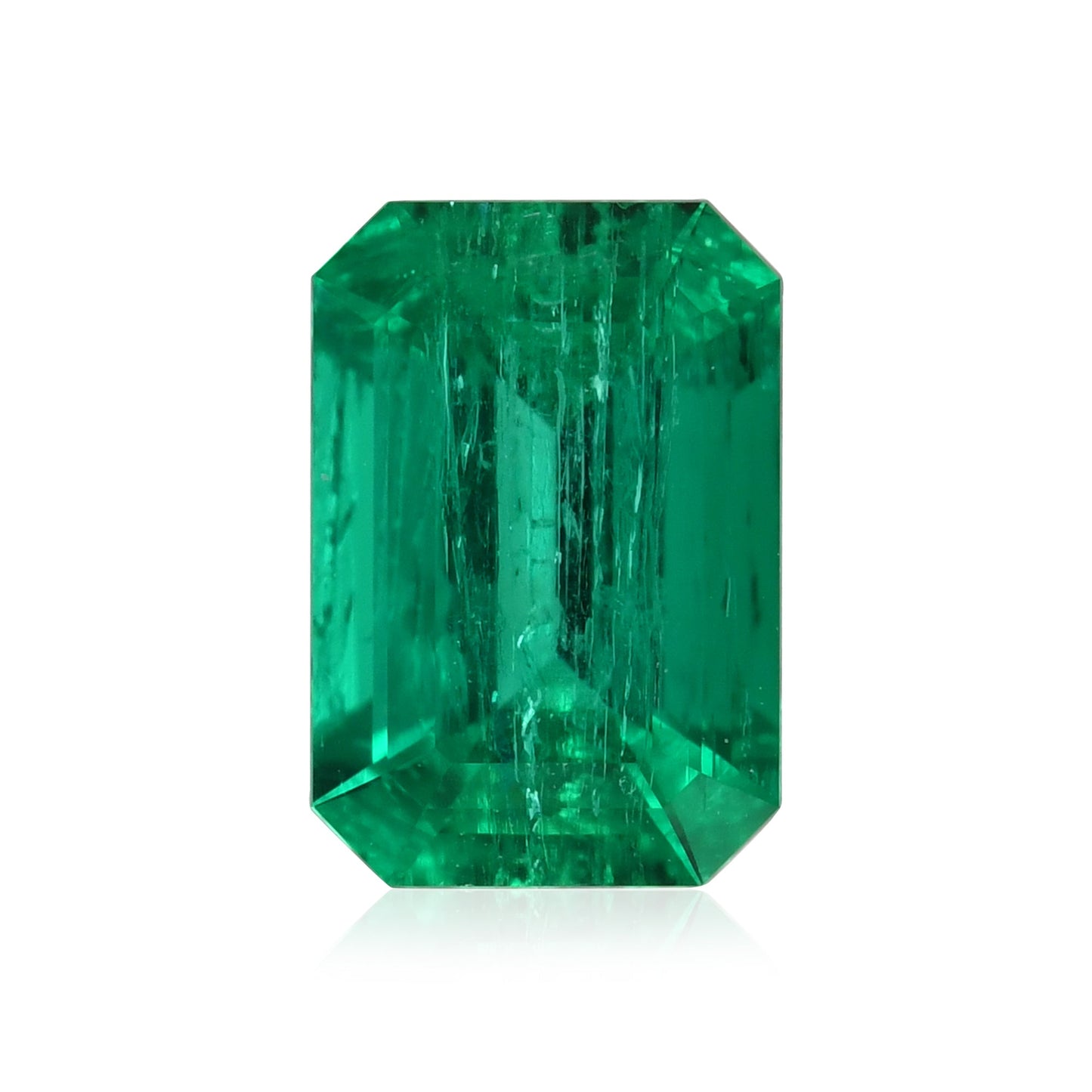1,06 Karat Grüner kolumbianischer Smaragd Muzo Emerald CD