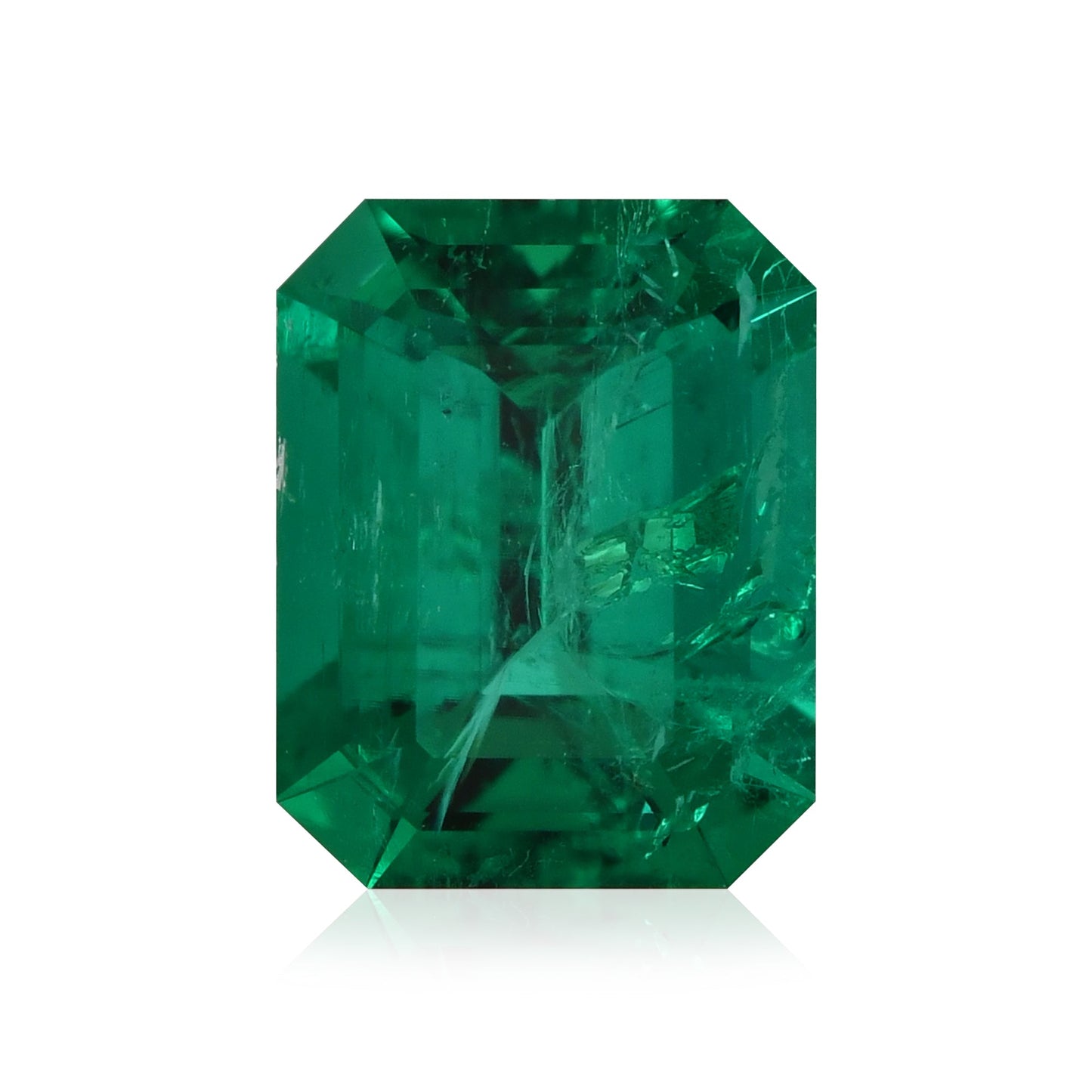1,87 Karat Grüner kolumbianischer Smaragd Muzo Emerald CD