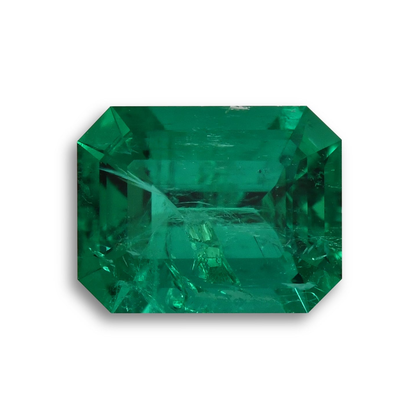 1,87 Karat Grüner kolumbianischer Smaragd Muzo Emerald CD