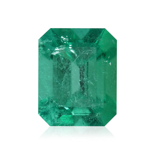 4,86 Karat Grüner kolumbianischer Smaragd Muzo Emerald CD